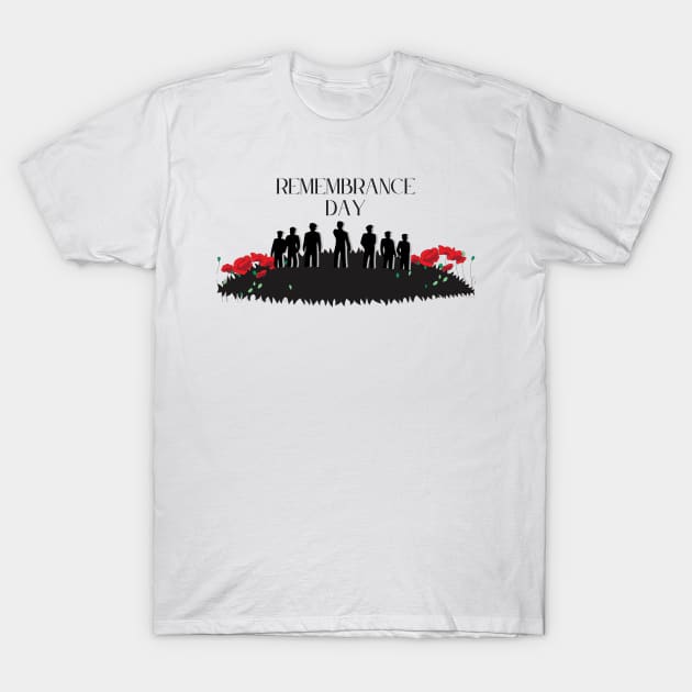 Canada Remembrance Day T-Shirt by Ranawat Shop